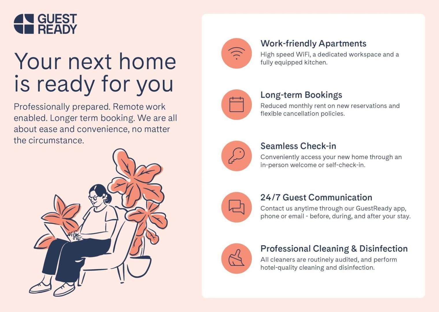 Guestready - A Modern In Downtown *